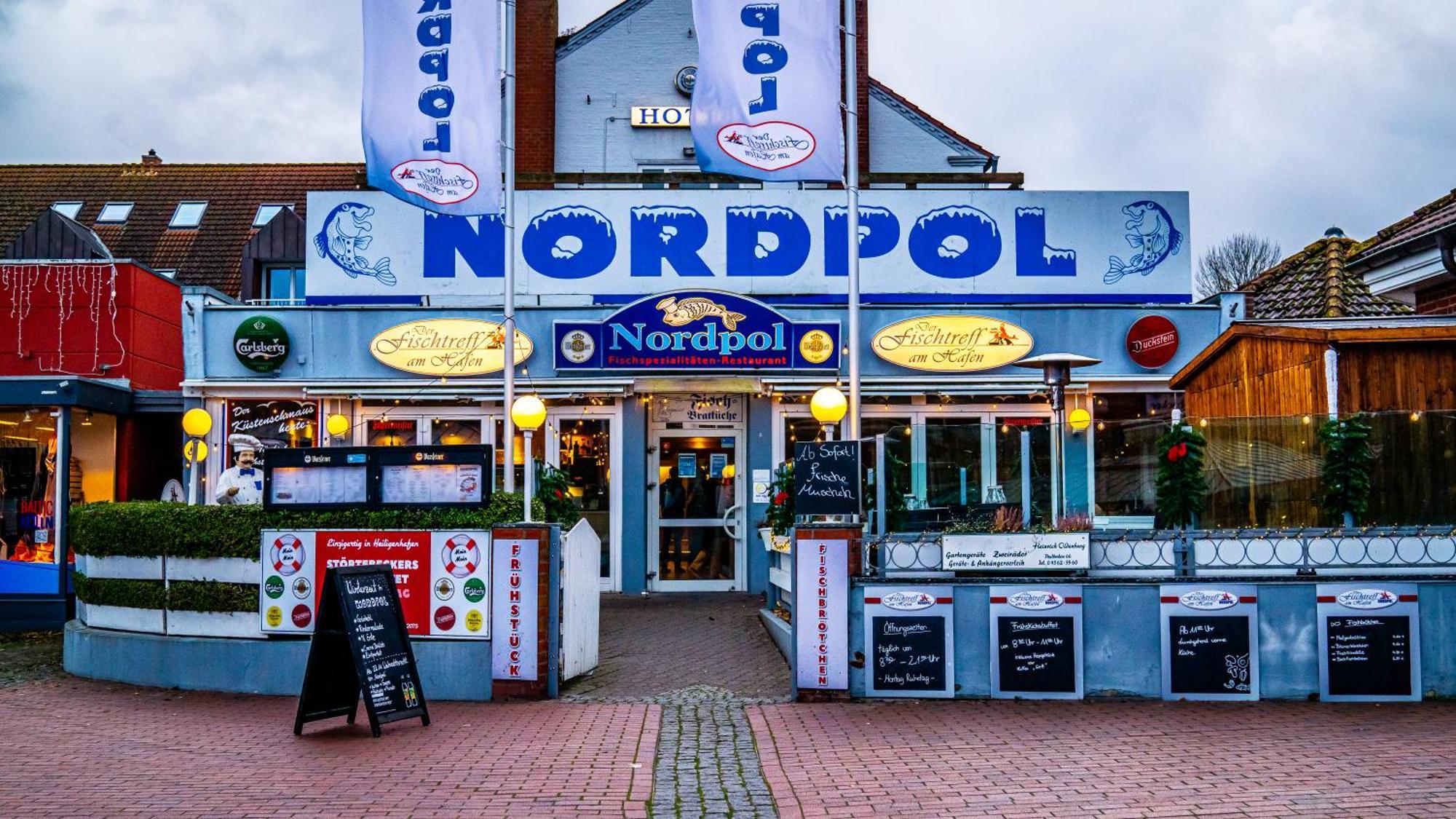 Hotel Restaurant Nordpol 海利根港 外观 照片